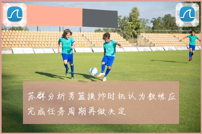 苏群分析男篮换帅时机认为教练应完成任务周期再做决定